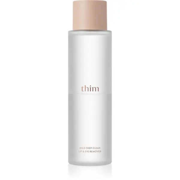 thim thim Mild Deep Clean Lip & Eye Remover dvofazni odstranjevalec ličil za oči in ustnice s hranilnim učinkom 100 ml