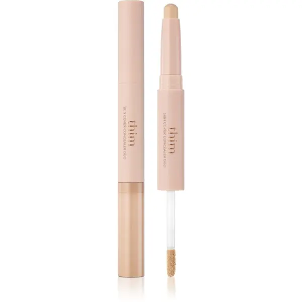 thim thim Skin Cover Concealer Duo prekrivni korektor za redukcijo nepopolnosti obojestranski odtenek 03 Sand 6.3 g