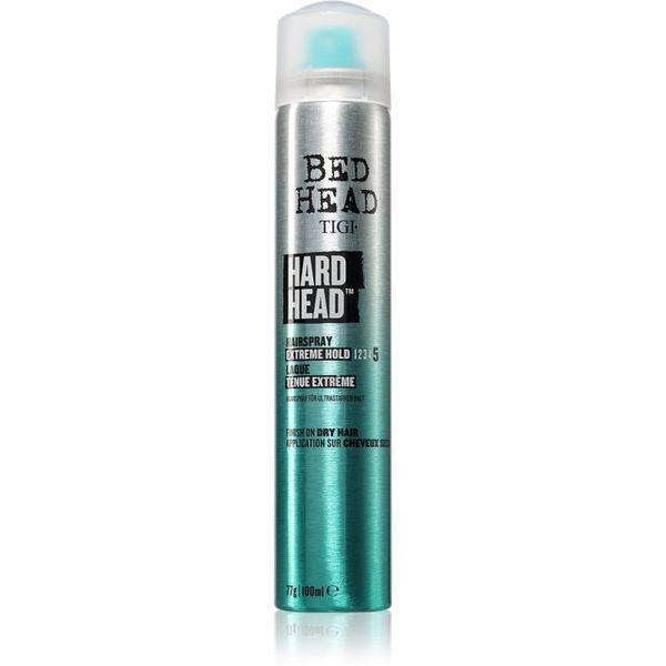 TIGI TIGI Bed Head Hard Head lak za lase z ekstra močnim utrjevanjem 100 ml