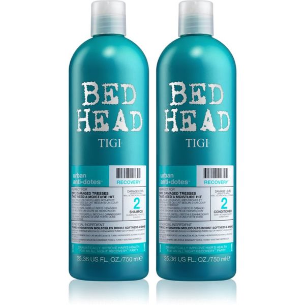 TIGI TIGI Bed Head Urban Antidotes Recovery set (za suhe in poškodovane lase) za ženske