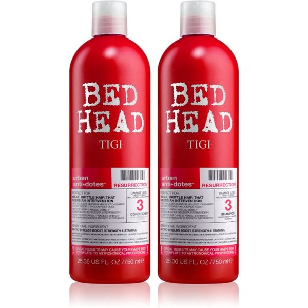 TIGI TIGI Bed Head Urban Antidotes Resurrection ugodno pakiranje (za šibke, obremenjene lase) za ženske