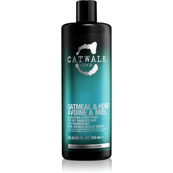 TIGI TIGI Catwalk Oatmeal & Honey hranilni balzam za suhe in poškodovane lase 750 ml