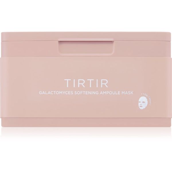 TIRTIR TIRTIR Ampoule Mask Galactomyces revitalizacijska tekstilna maska z gladilnim učinkom 30 kos