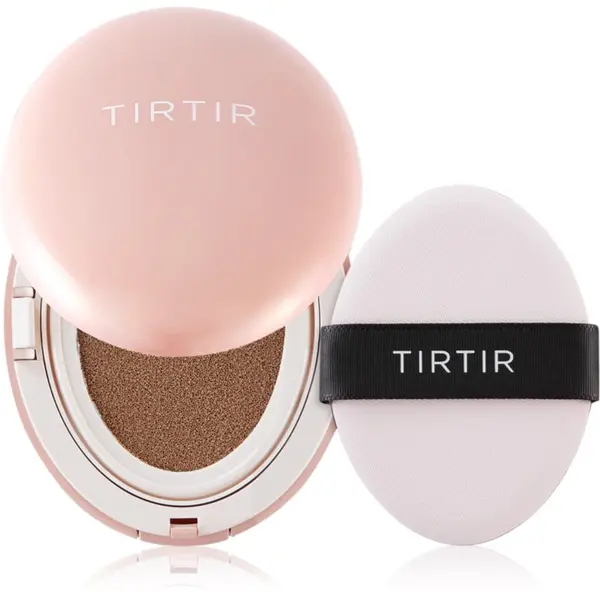 TIRTIR TIRTIR Mask Fit All Cover Cushion Mini matirajoči tekoči puder v gobici odtenek 43N Deep Cocoa 4.5 g