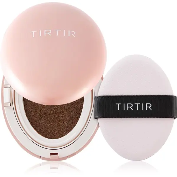 TIRTIR TIRTIR Mask Fit All Cover Cushion Mini matirajoči tekoči puder v gobici odtenek 51N Fudge 4.5 g