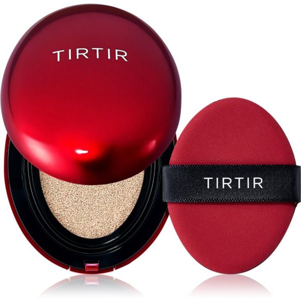 TIRTIR TIRTIR Mask Fit Red Cushion dolgoobstojni tekoči puder v gobici z visoko UV zaščito odtenek 17N Vanilla 18 g