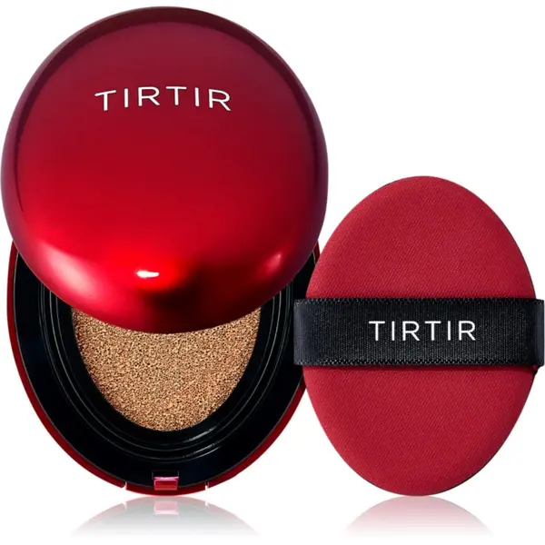 TIRTIR TIRTIR Mask Fit Red Cushion Mini dolgoobstojni tekoči puder v gobici odtenek 28N Oat 4.5 g