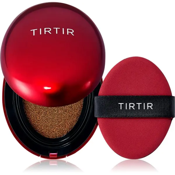 TIRTIR TIRTIR Mask Fit Red Cushion Mini dolgoobstojni tekoči puder v gobici odtenek 45W Chestnut 4.5 g