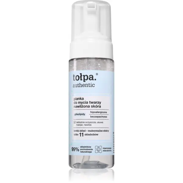 Tołpa Tołpa Authentic Facial Cleansing Foam čistilna pena z vlažilnim učinkom 150 ml
