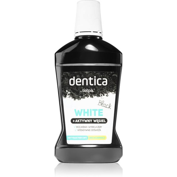 Tołpa Tołpa Dentica Black White belilna ustna voda z aktivnim ogljem 500 ml