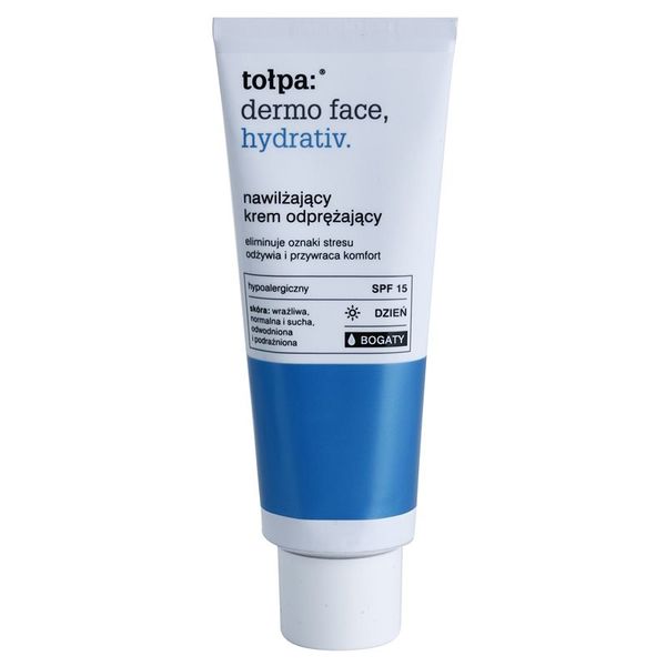 Tołpa Tołpa Dermo Face Hydrativ bogata vlažilna krema SPF 15 40 ml