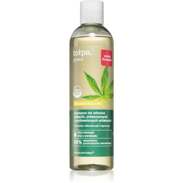 Tołpa Tołpa Green Strengthening šampon za oslabljene in poškodovane lase 300 ml