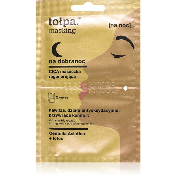 Tołpa Tołpa Masking regeneracijska maska za noč 2x5 ml