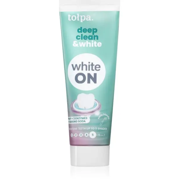Tołpa Tołpa On White Deep Clean & White puder za beljenje zob 75 ml