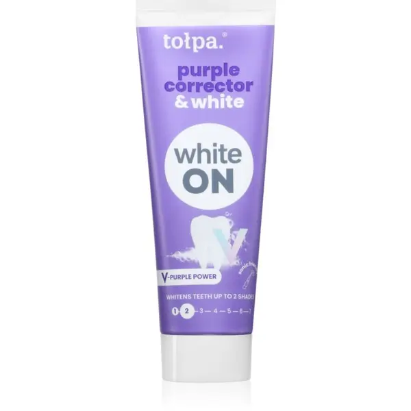 Tołpa Tołpa On White Purple Corrector & White zobna pasta za beljenje zob 75 ml