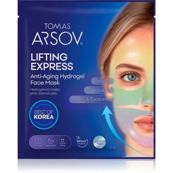 Tomas Arsov Tomas Arsov Lifting Express Anti-Aging Hydrogel Mask hidrogelna maska proti staranju kože 1 kos
