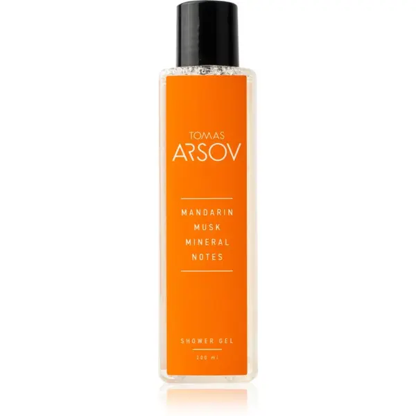 Tomas Arsov Tomas Arsov Mandarin Musk Mineral Notes Shower gel parfumirani gel za prhanje z vonjem Mandarin 200 ml