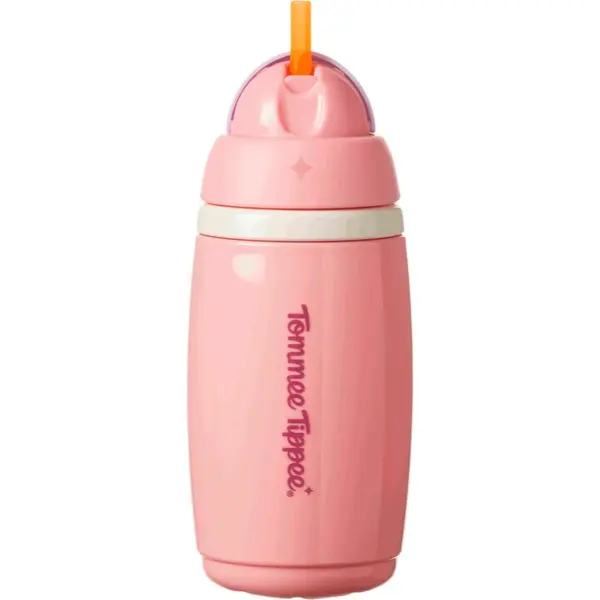 Tommee Tippee Tommee Tippee Active Cup skodelica s slamico Pink 12m+ 266 ml