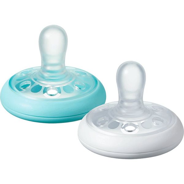 Tommee Tippee Tommee Tippee Closer To Nature Breast-like 6-18 m duda Natural 2 kos