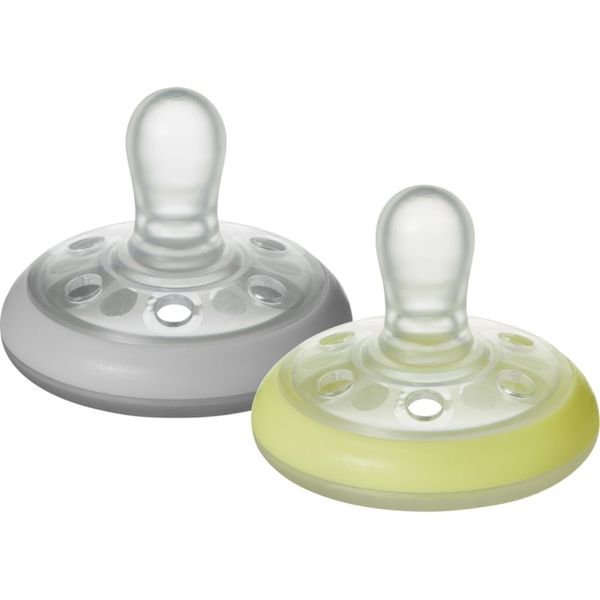 Tommee Tippee Tommee Tippee Closer To Nature Breast-like Natural Night 0-6m duda 2 kos