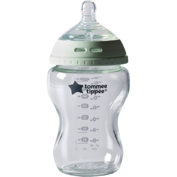 Tommee Tippee Tommee Tippee Closer To Nature Glass samosterilizacijska steklenička za dojenčke Glass 0m+ 250 ml