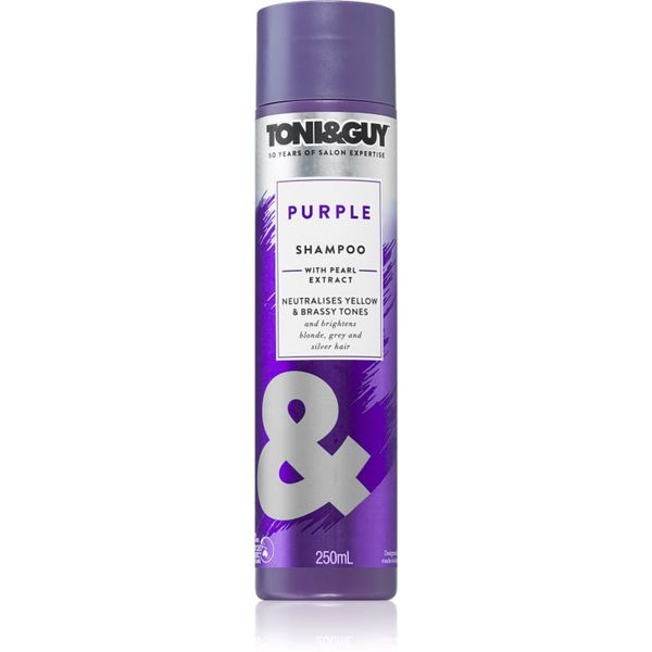 TONI&GUY TONI&GUY PURPLE vijoličen šampon za nevtralizacijo rumenih odtenkov 250 ml