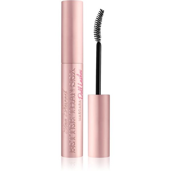 Too Faced Too Faced Better Than Sex Doll Lashes Mascara maskara za ekstremni volumen in intenzivno črno barvo 8,9 ml