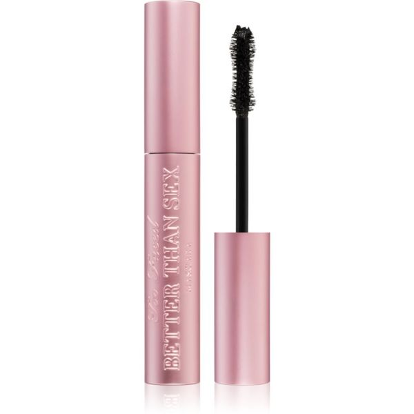 Too Faced Too Faced Better Than Sex Volumizing Mascara maskara za volumen in podaljšanje trepalnic odtenek Black 8 ml