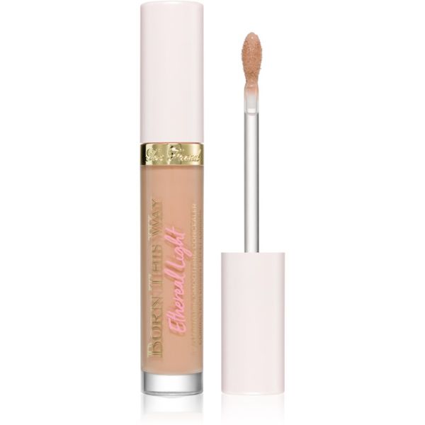 Too Faced Too Faced Born This Way Ethereal Light Illuminating Smoothing Concealer korektor in osvetljevalec z vlažilnim učinkom odtenek Café Au Lait 5 ml