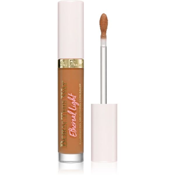 Too Faced Too Faced Born This Way Ethereal Light Illuminating Smoothing Concealer korektor in osvetljevalec z vlažilnim učinkom odtenek Caramel Drizzle 5 ml