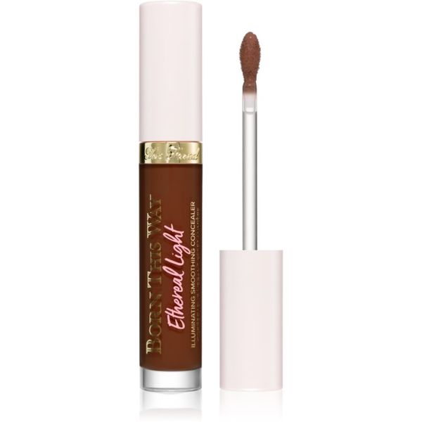 Too Faced Too Faced Born This Way Ethereal Light Illuminating Smoothing Concealer korektor in osvetljevalec z vlažilnim učinkom odtenek Espresso 5 ml