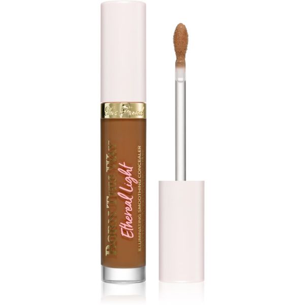 Too Faced Too Faced Born This Way Ethereal Light Illuminating Smoothing Concealer korektor in osvetljevalec z vlažilnim učinkom odtenek Hot Cocoa 5 ml