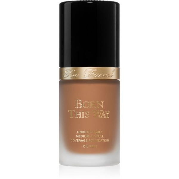 Too Faced Too Faced Born This Way Flawless Coverage Natural Finish Foundation prekrivni tekoči puder za naraven videz odtenek Butter Pecan 30 ml