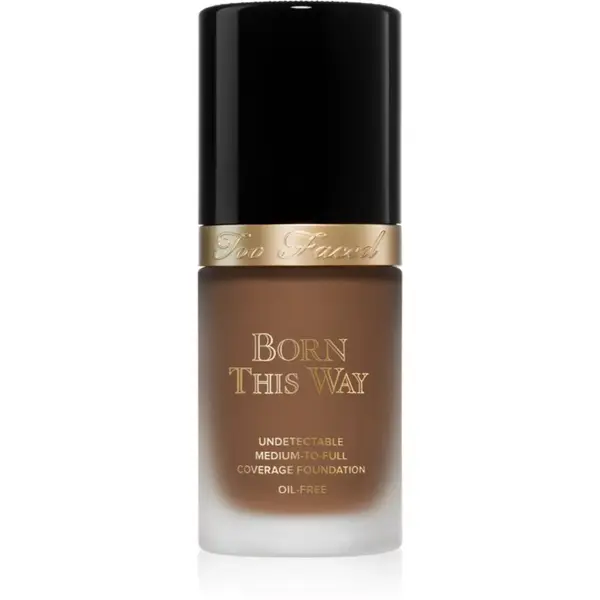 Too Faced Too Faced Born This Way Flawless Coverage Natural Finish Foundation prekrivni tekoči puder za naraven videz odtenek Chai 30 ml
