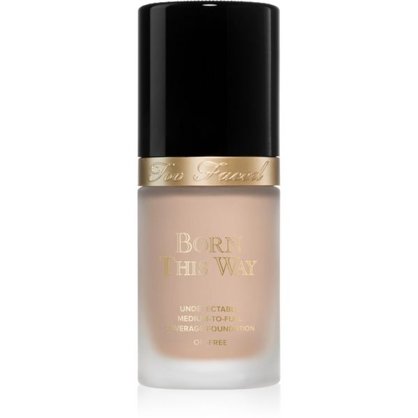 Too Faced Too Faced Born This Way Flawless Coverage Natural Finish Foundation prekrivni tekoči puder za naraven videz odtenek Swan 30 ml