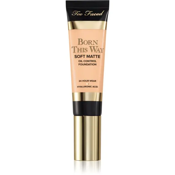 Too Faced Too Faced Born This Way Soft Matte Foundation matirajoči tekoči puder odtenek Almond 30 ml