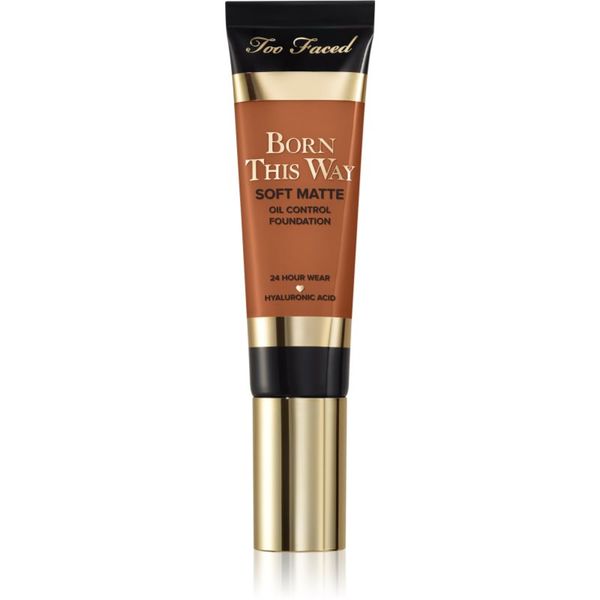 Too Faced Too Faced Born This Way Soft Matte Foundation matirajoči tekoči puder odtenek Butter Pecan 30 ml