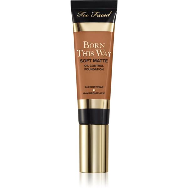 Too Faced Too Faced Born This Way Soft Matte Foundation matirajoči tekoči puder odtenek Caramel 30 ml