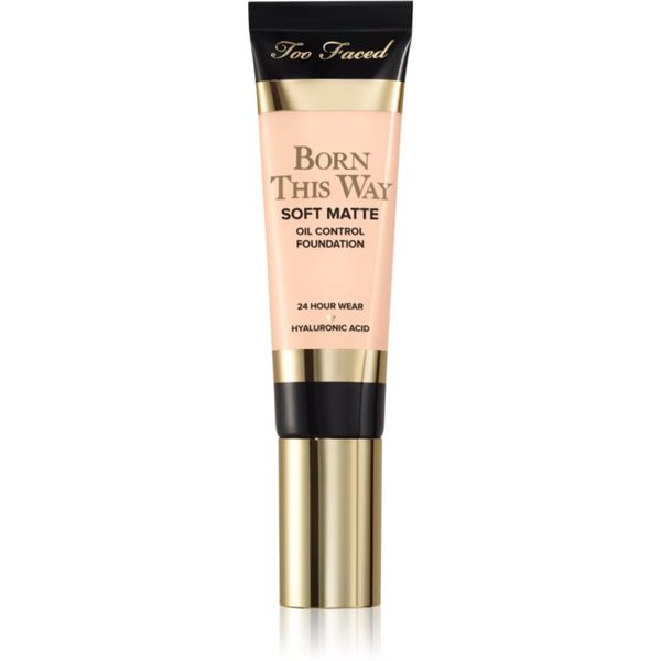 Too Faced Too Faced Born This Way Soft Matte Foundation matirajoči tekoči puder odtenek Snow 30 ml