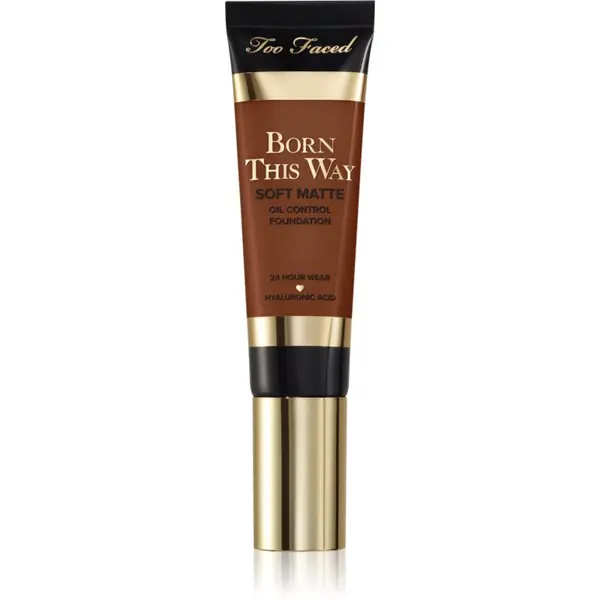Too Faced Too Faced Born This Way Soft Matte Foundation matirajoči tekoči puder odtenek Spiced Rum 30 ml