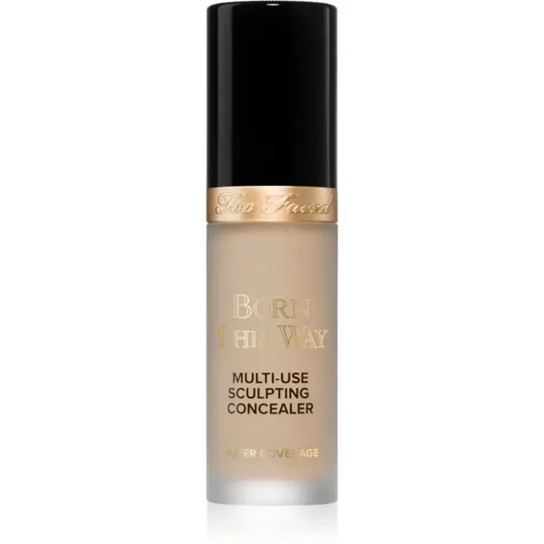 Too Faced Too Faced Born This Way Super Coverage Multi-Use Concealer dolgoobstojni korektor za polno prekrivanje odtenek Almond 13,5 ml