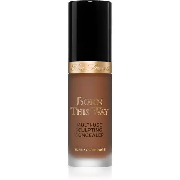 Too Faced Too Faced Born This Way Super Coverage Multi-Use Concealer dolgoobstojni korektor za polno prekrivanje odtenek Cocoa 13,5 ml