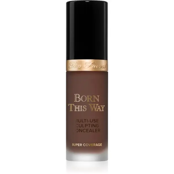 Too Faced Too Faced Born This Way Super Coverage Multi-Use Concealer dolgoobstojni korektor za polno prekrivanje odtenek Ganache 13.5 ml
