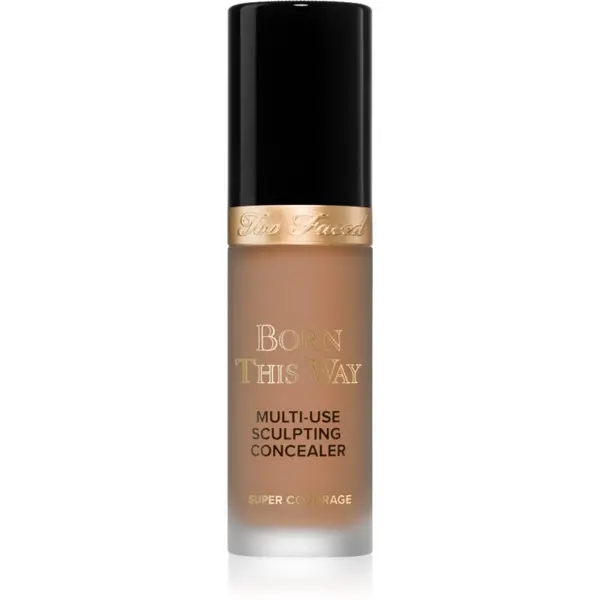 Too Faced Too Faced Born This Way Super Coverage Multi-Use Concealer dolgoobstojni korektor za polno prekrivanje odtenek Mocha 13,5 ml