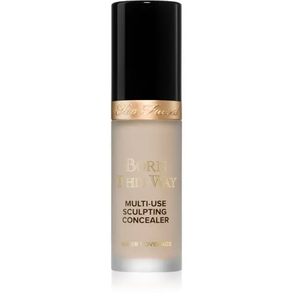Too Faced Too Faced Born This Way Super Coverage Multi-Use Concealer dolgoobstojni korektor za polno prekrivanje odtenek Snow 13,5 ml