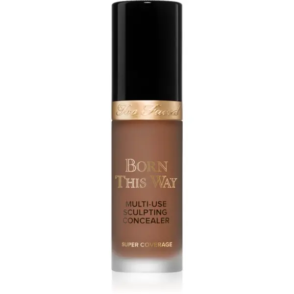 Too Faced Too Faced Born This Way Super Coverage Multi-Use Concealer dolgoobstojni korektor za polno prekrivanje odtenek Spiced Rum 13.5 ml