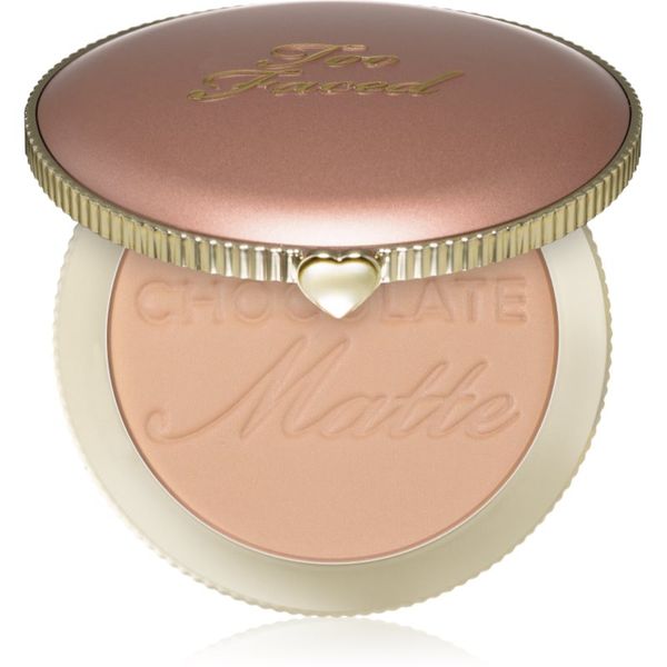 Too Faced Too Faced Chocolate Soleil Matte Bronzer bronzer z mat učinkom odtenek Milk Chocolate 8 g