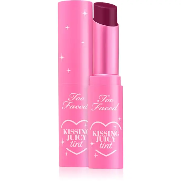 Too Faced Too Faced Kissing Juicy Lip Tint tonirani balzam za ustnice z vlažilnim učinkom odtenek Grape Soda 3 g