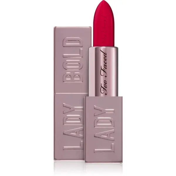 Too Faced Too Faced Lady Bold Cream Lipstick kremasta šminka za dolgoobstojen učinek odtenek Hopelessly Devoted 3,3 g
