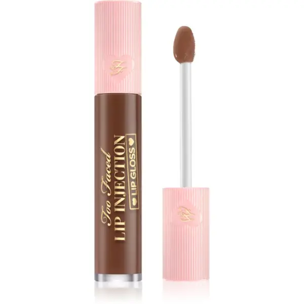 Too Faced Too Faced Lip Injection Lip Gloss vlažilni sijaj za ustnice odtenek Chocolate Cream Pie 6.5 ml